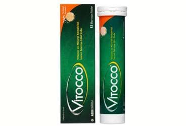 VITOCCO VITAMIN VE MINERAL KOMPLEKSI ICEREN PORTAKAL AROMALI TAKVIYE EDICI GIDA 15 tablet İlaç Görseli