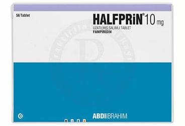 HALFPRIN 10 MG UZATILMIS SALIMLI TABLET (56 TABLET) İlaç Görseli