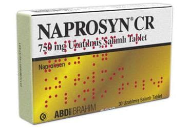 NAPROSYN CR 750 MG UZATILMIS SALIMLI TABLET (30 TABLET) İlaç Görseli