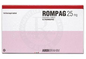 ROMPAG 25 MG FILM KAPLI TABLET (14 TABLET) İlaç Görseli