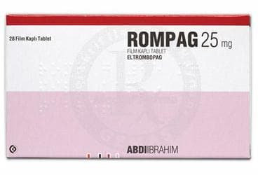 ROMPAG 25 MG FILM KAPLI TABLET (28 TABLET) İlaç Görseli