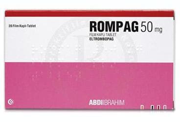 ROMPAG 50 MG FILM KAPLI TABLET (28 TABLET) İlaç Görseli