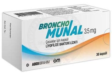 BRONCHO-MUNAL 3,5 MG COCUKLAR ICIN KAPSUL (30 KAPSUL) İlaç Görseli