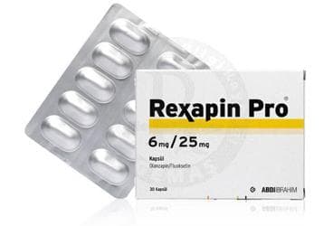 REXAPIN PRO 6 MG/25 MG KAPSUL (30 KAPSUL) İlaç Görseli