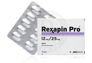 REXAPIN PRO 12 MG / 25 MG KAPSUL (30 KAPSUL) İlaç Görseli