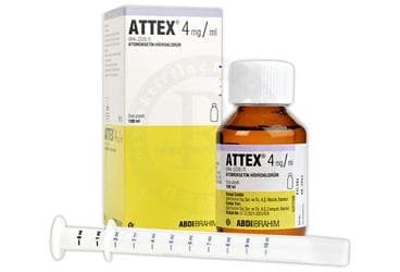 ATTEX 4 MG/ML ORAL COZELTI (100 ML) İlaç Görseli