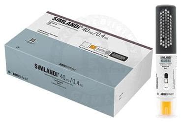 SIMLANDI 40 MG/0,4 ML ENJEKSIYONLUK COZELTI ICEREN KULLANIMA HAZIR KALEM (2 KALEM) İlaç Görseli