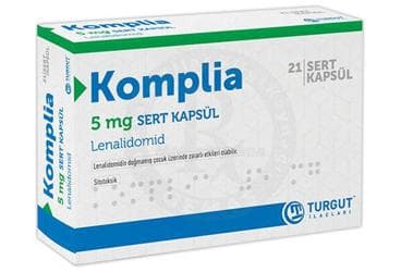 KOMPLIA 5 MG SERT KAPSUL (21 ADET) İlaç Görseli
