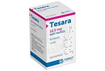 TESARA 12,5 MG SERT KAPSUL (28 KAPSUL) İlaç Görseli