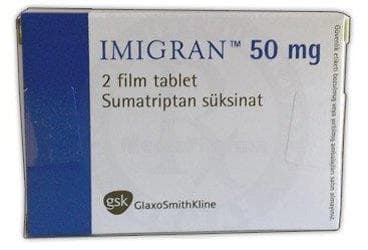 IMIGRAN 50 MG 2 TABLET İlaç Görseli