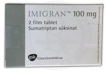 IMIGRAN 100 MG 2 TABLET İlaç Görseli