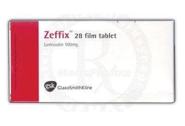 ZEFFIX 100 MG FILM KAPLI TABLET (28 TABLET) İlaç Görseli