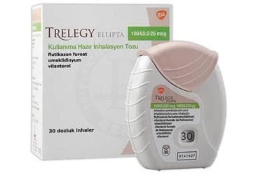 TRELEGY ELLIPTA 100/62,5/25 MCG KULLANIMA HAZIR INHALASYON TOZU 30 ADET İlaç Görseli