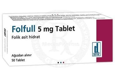 FOLFULL 5 MG TABLET (50 TABLET) İlaç Görseli