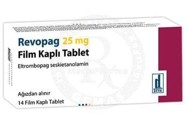 REVOPAG 25 MG 14 FILM KAPLI TABLET İlaç Görseli