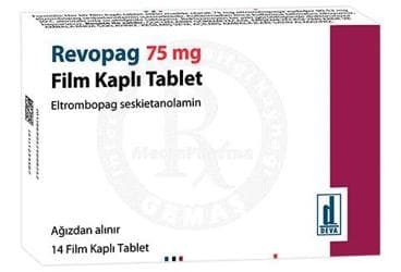 REVOPAG 75 MG FILM KAPLI TABLET (14 ADET) İlaç Görseli