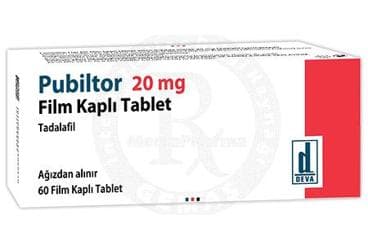 PUBILTOR 20 MG FILM KAPLI TABLET (60 FILM TABLET) İlaç Görseli