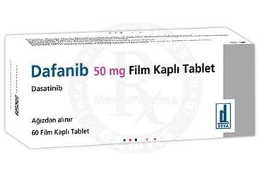 DAFANIB 50 MG FILM KAPLI TABLET (60 TABLET) İlaç Görseli