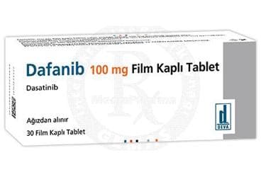 DAFANIB 100 MG FILM KAPLI TABLET (30 TABLET) İlaç Görseli