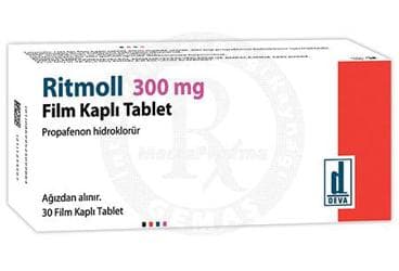 RITMOLL 300 MG FILM KAPLI TABLET (30 TABLET) İlaç Görseli