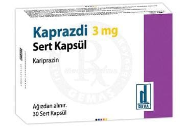 KAPRAZDI 3 MG SERT KAPSUL (30 ADET) İlaç Görseli