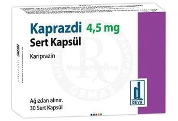 KAPRAZDI 4,5 MG SERT KAPSUL (30 ADET) İlaç Görseli