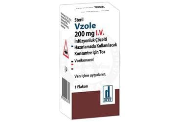 VZOLE 200 MG IV INFUZYONLUK COZELTI HAZIRLAMADA KULLANILACAK KONSANTRE ICIN TOZ (1 ADET) İlaç Görseli