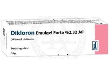 DIKLORON EMULGEL FORTE %2.32 JEL (50 G) İlaç Görseli