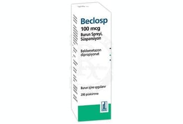 BECLOSP 100 MCG BURUN SPREYI SUSPANSIYONU İlaç Görseli