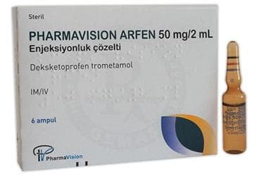 PHARMAVISION ARFEN 50 MG/2 ML ENJEKSIYONLUK COZELTI İlaç Görseli
