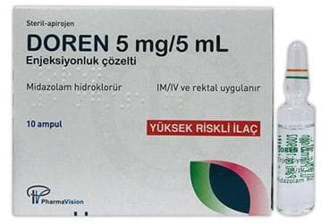 DOREN 5MG/5ML ENJ.COZ.ICEREN 10 AMPUL İlaç Görseli