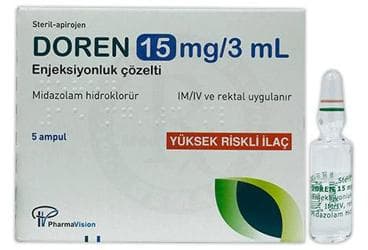 DOREN 15MG/3ML ENJ.COZ.ICEREN 5 AMPUL İlaç Görseli