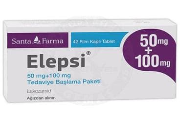 ELEPSI 50 MG+100 MG TEDAVIYE BASLAMA PAKETI(42 ADET) İlaç Görseli