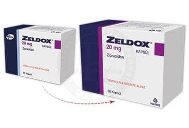 ZELDOX 20 MG 56 KAPSUL İlaç Görseli