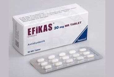 EFIKAS MR 30 MG 90 TABLET İlaç Görseli