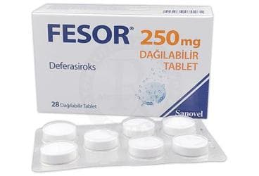FESOR 250 MG DAGILABILIR TABLET (28 TABLET) İlaç Görseli