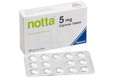 NOTTA 5 MG 28 CIGNEME TABLETI İlaç Görseli