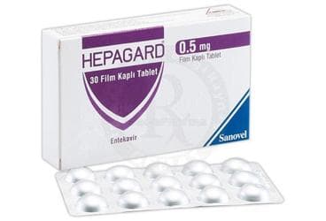 HEPAGARD 0,5 MG FILM KAPLI TABLET (30 TABLET) İlaç Görseli