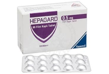 HEPAGARD 0,5 MG FILM KAPLI TABLET (90 TABLET) İlaç Görseli