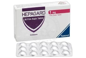 HEPAGARD 1 MG FILM KAPLI TABLET (30 TABLET) İlaç Görseli