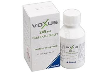 VOXUS 245 MG 90 FILM KAPLI TABLET İlaç Görseli
