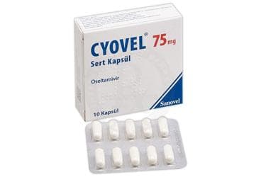 CYOVEL 75 MG SERT KAPSUL (10 ADET) İlaç Görseli