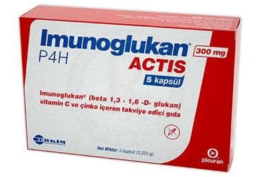 IMUNOGLUKAN P4H ACTIS KAPSUL 5 kapsül İlaç Görseli