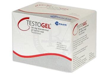 TESTOGEL 50 MG TRANSDERMAL JEL ICEREN SASE (30 SASE) İlaç Görseli