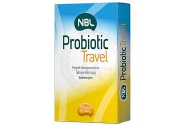 NBL PROBIOTIC TRAVEL TABLET 12 tablet İlaç Görseli