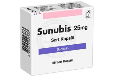 SUNUBIS 25 MG SERT KAPSUL (28 KAPSUL) İlaç Görseli