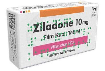 ZILADONE 10 MG FILM KAPLI TABLET (30 TABLET) İlaç Görseli