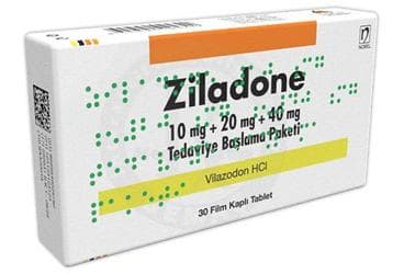 ZILADONE 10 MG + 20 MG + 40 MG TEDAVIYE BASLAMA PAKETI (7 + 7 + 16 TABLET) İlaç Görseli