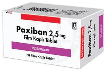 PAXIBAN 2,5 MG FILM KAPLI TABLET (56 TABLET) İlaç Görseli
