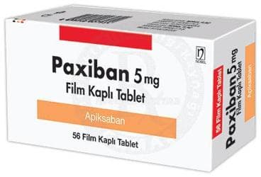 PAXIBAN 5 MG FILM KAPLI TABLET (56 TABLET) İlaç Görseli
